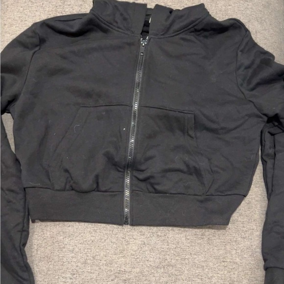 H&M basic cropped zip-up - Picture 1 of 1